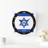 Israel Drapeau & Israël tendance mode / horloge de (Maison)