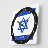 Israel Drapeau & Israël tendance mode / horloge de (Angle)