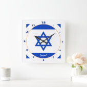 Israel Drapeau & Israël tendance mode / horloge de (Maison)