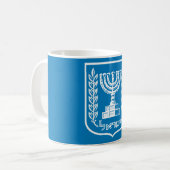 israel embleem koffiemok (Voorkant links)
