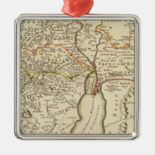 Israël en Palestina Metalen Ornament