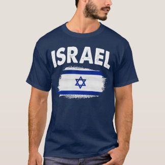 Israel Flag Israeli Jewish girl T-shirt
