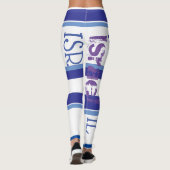 ISRAËL FLAG LEGGINGS HAVIC ACD (Achterkant)