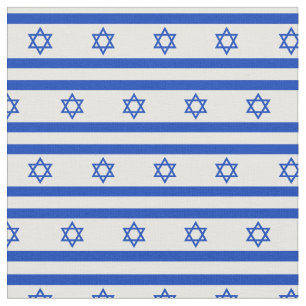 Israel Flag National Trendy Fabric/mode Stof