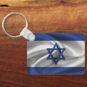 Israel Flag Sleutelhanger (Achterkant)