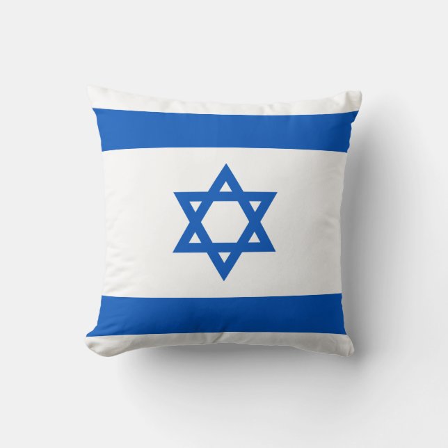 Israel Flag x Flag Pillow Kussen (Voorkant)