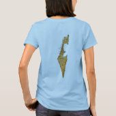 Israel Flag x Map T-Shirt (Achterkant)