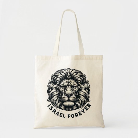 Israel Forever. Lion of Judea. Tote Bag (Devant)