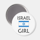ISRAEL GIRL MAGNEET (Voorkant / Achterkant)