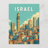 Israël Illustratie Reis Kunst Vintage