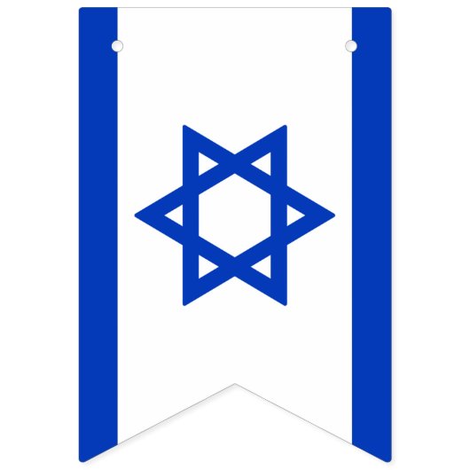Israel Independence Day Yom Ha'atzmaut Vlaggetjes (Eerste vlag)