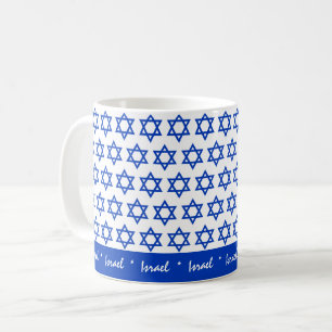 Israël & Israëlische vlag mok, patriotten /sport Koffiemok