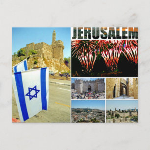 Israël Jeruzalem Briefkaart