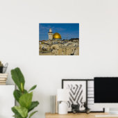 Israël, Jeruzalem, Dome of the Rock Poster (Thuiskantoor)