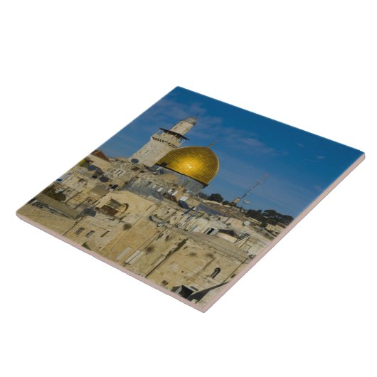 Israël, Jeruzalem, Dome of the Rock Tegeltje (Zijkant)