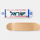 ISRAEL JMT ISRAEL 8 Pont de Skateboard 1/4" (Horz)