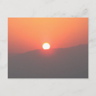 Israel Masada Sunrise Briefkaart - Gepersonaliseer