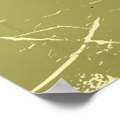 Israel Par air vintage affiche de voyage (Coin)