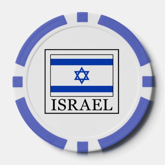 Israël Poker Chips (Voorkant)