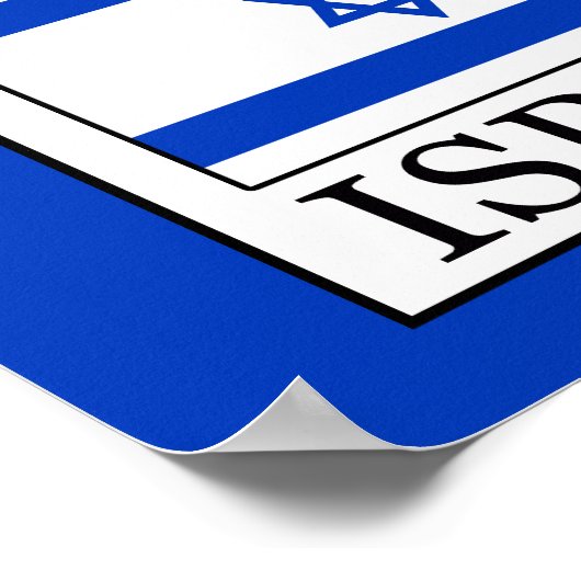 Israël Poster (Hoek)