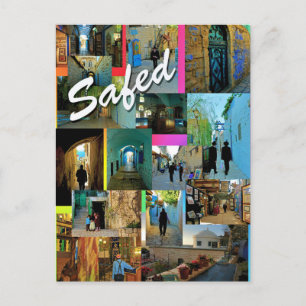 israel safed Tzfat Briefkaart