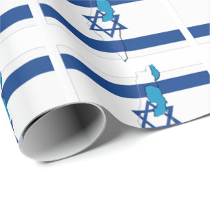Israël STAR VAN DAVID Israëlische vlag Cadeaupapier