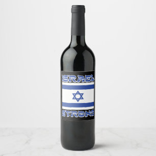 Israël Sterk Wijn Etiket
