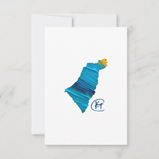 Israel Studio Art Bedankkaart (Voorkant)