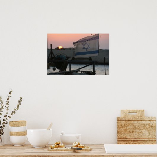 Israel Sunset Poster (Keuken)