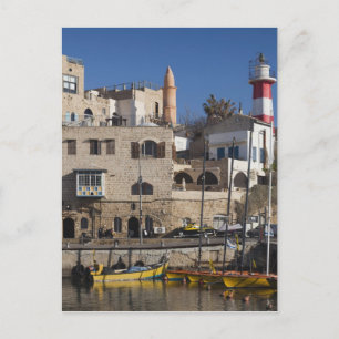 Israël, Tel Aviv, Jaffa, oude haven Jaffa Briefkaart