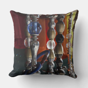 Israël, Tel Aviv, Jaffa, waterpijpen in de schaap Kussen