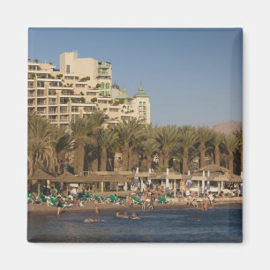 Israel, The Negev, Eilat, Red Zee beachfront Magneet