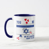 Israel Tu B'Av WE PASSEN SAMEN Joodse Valentijn Mok (Links)