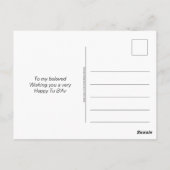 Israël Tu B'Av WE PAssen SAMEN Koppels Valentijnsd Briefkaart (Achterkant)