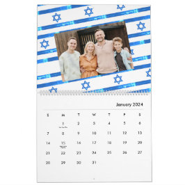 Israël Vlag לוח שנה 2026 Amerikaans Joods Kalender