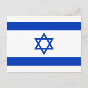 Israël-vlag Briefkaart