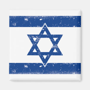 Israël Vlag Grungge Magneet