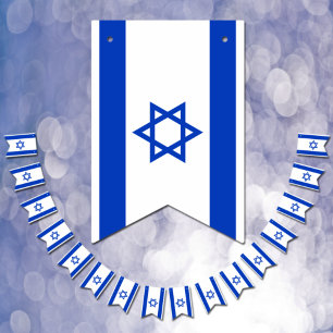 Israël Vlag & Israël Feest Vlaggen / Bruiloften Vlaggetjes