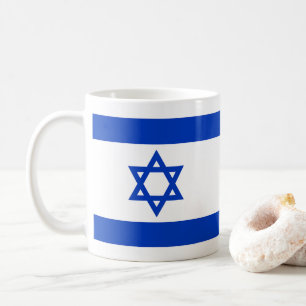 Israël Vlag - Israëlische Vlag - Ster van David Koffiemok