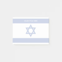 Israël vlag joodse ster symbool gepersonaliseerd