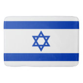 Israël vlag modern patriottisch badmat (Voorkant)