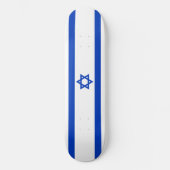 Israël vlag modern patriottisch skateboard (Voorkant)