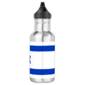 Israël vlag patriottisch modern waterfles  (Rechts)