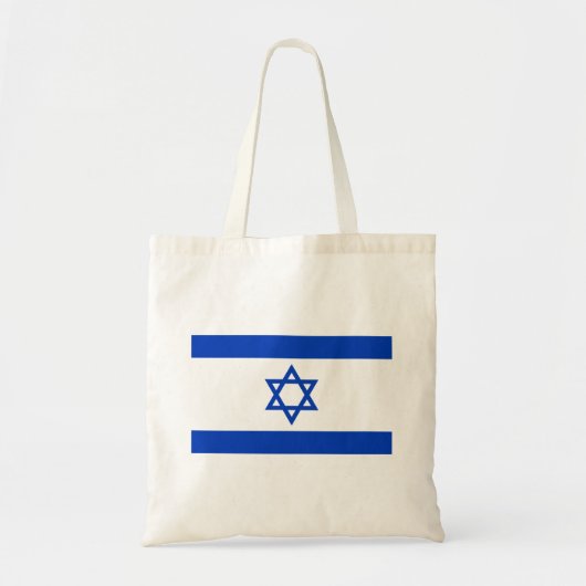 Israël Vlag Tote Bag (Voorkant)