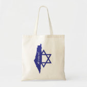 Israël vorm met ster van David Tote Bag (Voorkant)