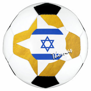 Israëlisch Football en Israëlische goudvlag Voetbal