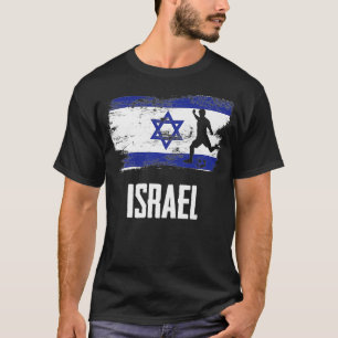 Israëlisch sportteam Israëlische vlag Israëlische  T-shirt