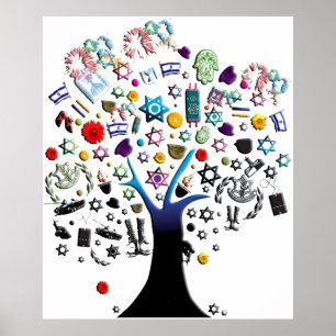 Israëlische boom poster