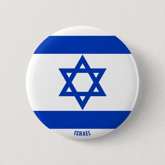 Israëlische Button voor het charmeren van vlaggen (Voorkant)