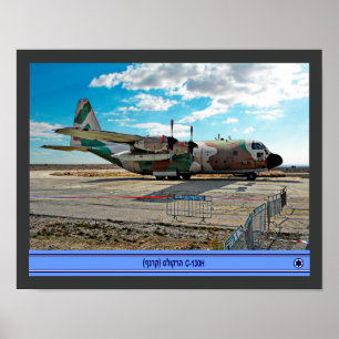 Israëlische C-130H Karnaf Poster